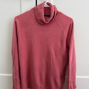 Karen Scott Women's Pink Cowl Neck Sweater